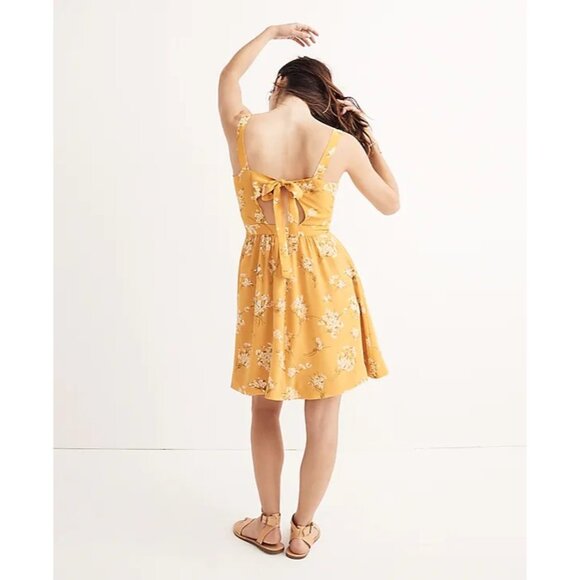 Floral Yellow Dress - Picture 3 of 15